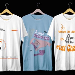 Three T-shirts