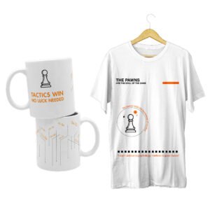 Simple and trendy gift for chess fans